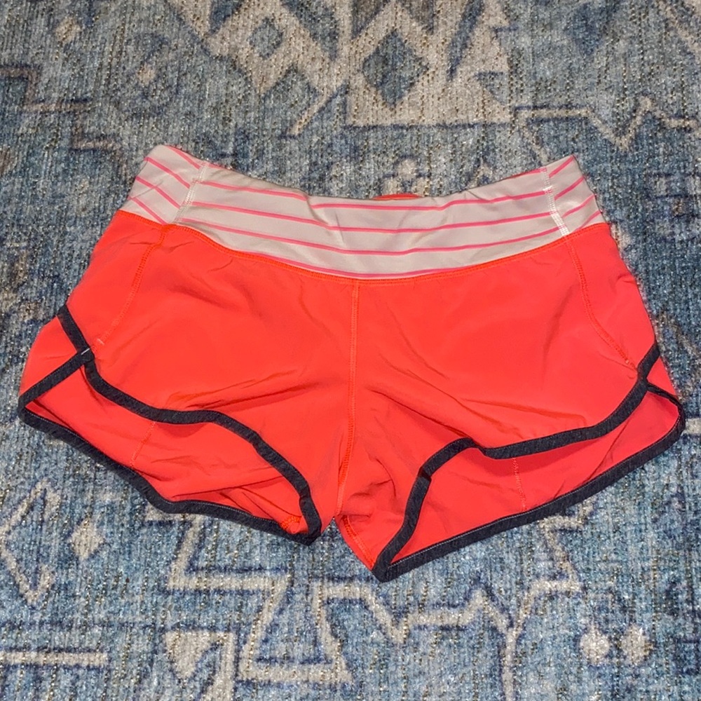 Lululemon speed up shorts size 6